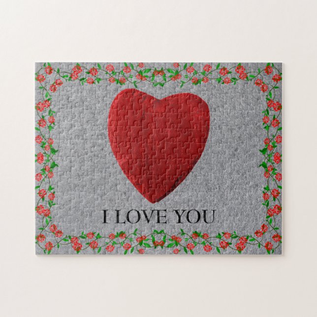 Puzzle Je t'aime (Horizontal)