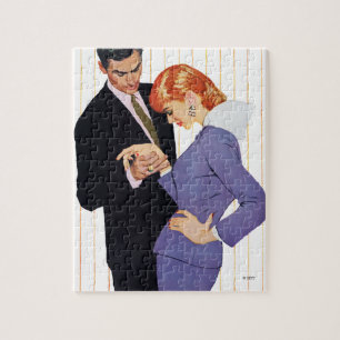 Puzzle Je t'aime, maman Girl