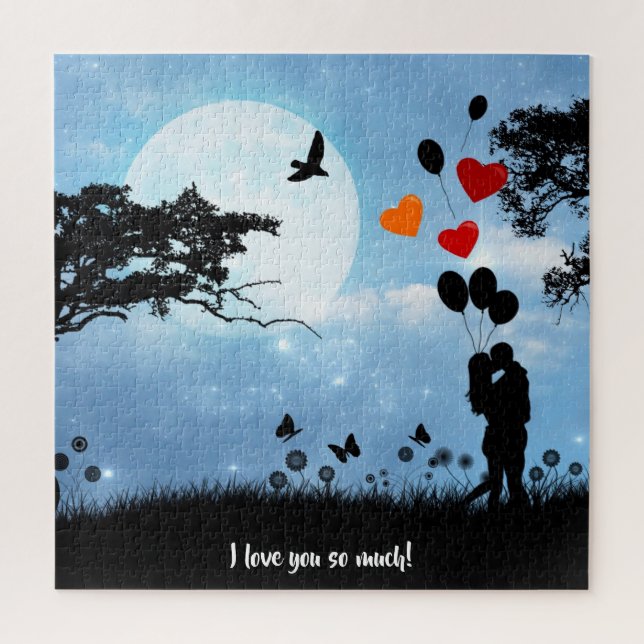 Puzzle Je t'aime tellement (Vertical)