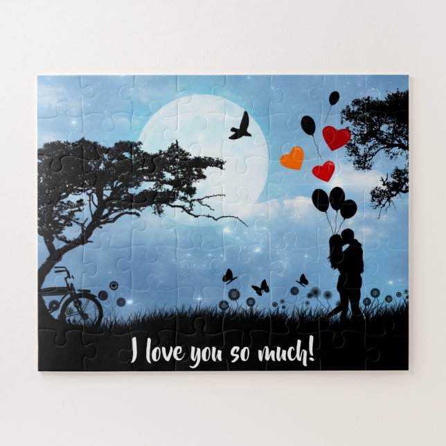 Puzzle Je t'aime tellement (Horizontal)