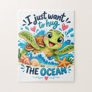Puzzle Je veux juste serrer l'océan dans mes bras