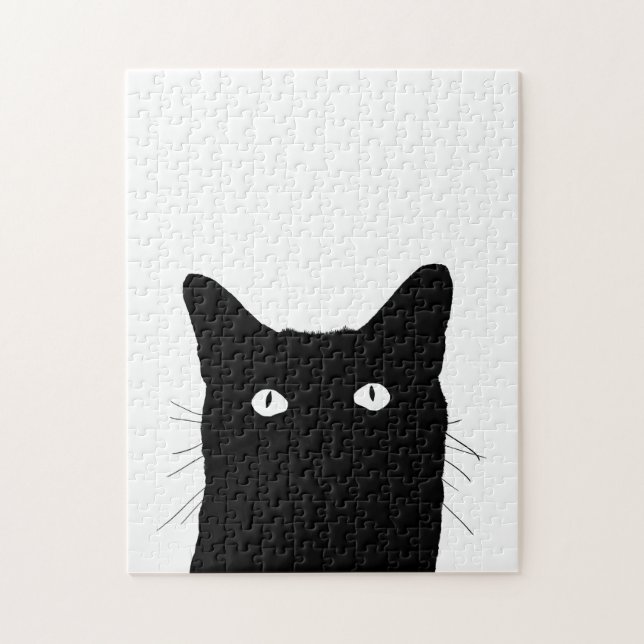 Puzzle Je vois Cat Cliquer pour sélectionner votre décora (Vertical)