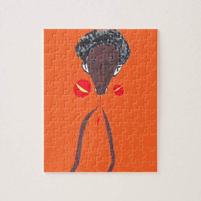 Puzzle Je vous aime Nakupenda Swahili (Vertical)