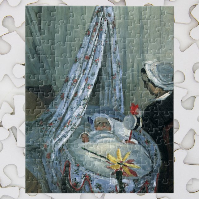 Puzzle Jean Monet dans son berceau par Claude Monet (Créateur téléchargé)