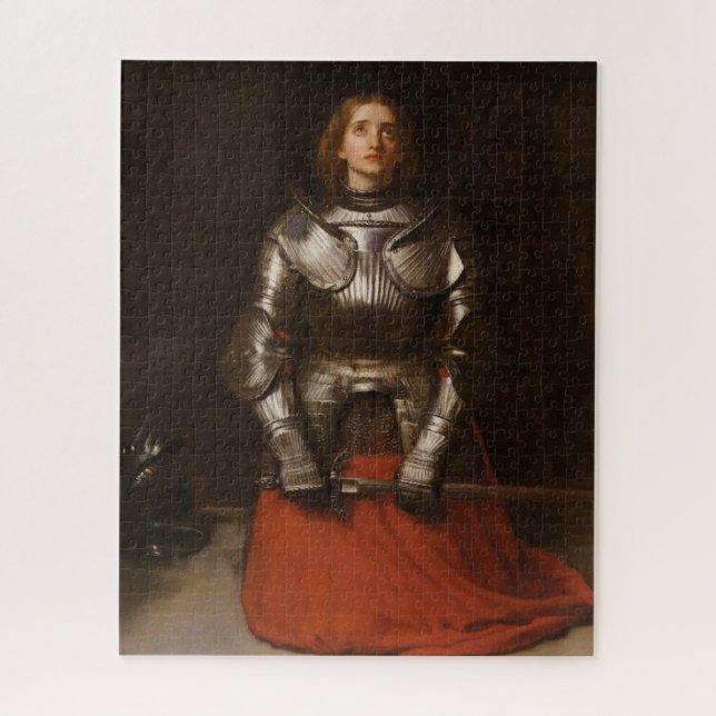 Puzzle Jeanne d'Arc c. 1865 par John Everett Millais (Vertical)