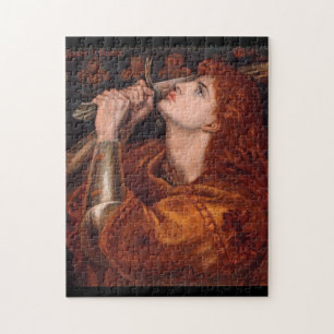 Puzzle Jeanne d'Arc, C. 1882 par Dante Gabriel Rossetti