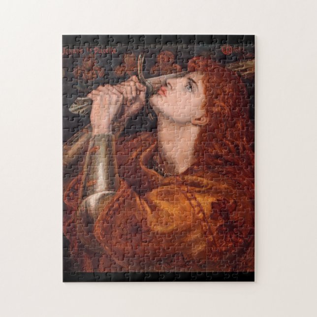 Puzzle Jeanne d'Arc, C. 1882 par Dante Gabriel Rossetti (Vertical)
