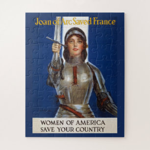 Puzzle Jeanne d'Arc : La servante d'Orléans, héroïne du c
