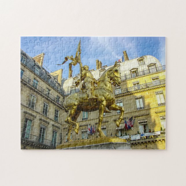 Puzzle Jeanne d'Arc Paris. (Horizontal)