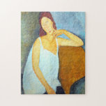 Puzzle Jeanne Hebuterne By Amedeo Modigliani<br><div class="desc">Jeanne Hebuterne By Amedeo Modigliani</div>