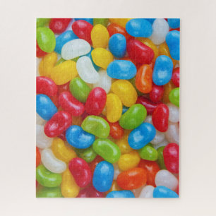 Puzzle Jelly Beans, Rainbow Coloured & Sweet