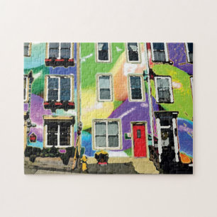 Puzzle Jellybean Row