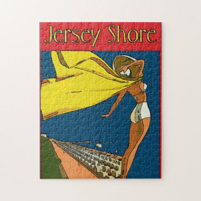 Puzzle Jersey Shore Gal (Vertical)