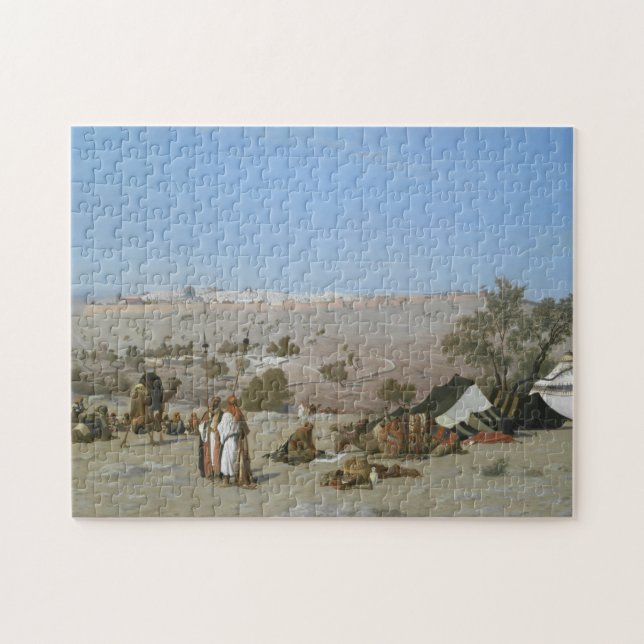 Puzzle Jérusalem du mont des Oliviers | 1880 (Horizontal)