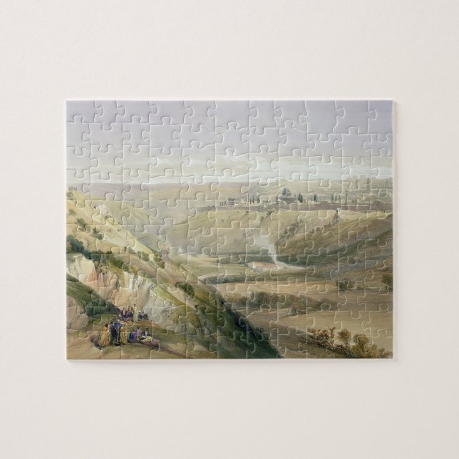 Puzzle Jérusalem, le 5 avril 1839, plaquent 18 du volume (Horizontal)