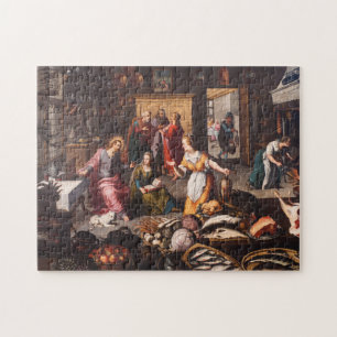Puzzle Jésus Christ avec Martha et Marie - Joos Goemaere