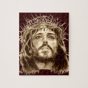 Puzzle Jésus-Christ avec une couronne des épines