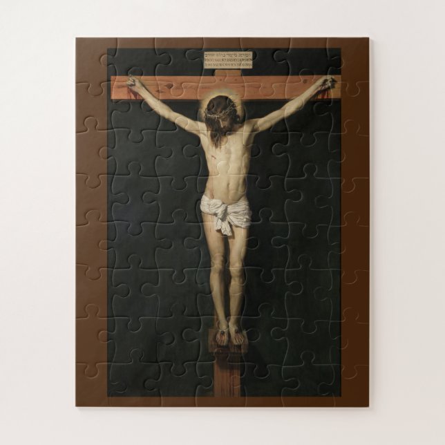 Puzzle Jésus Christ crucifié par Diego Velaquez (Vertical)