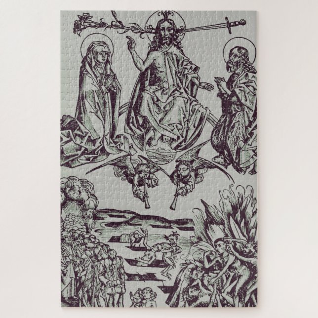 Puzzle Jésus-Christ est le juge de l'univers (Vertical)
