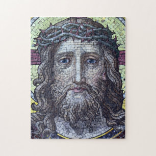 Puzzle Jésus-Christ, Mosaïque Vintage, Sainte Bible /Tchè