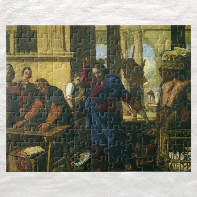 Puzzle Jésus Christ Nettoyage du Temple (Créateur téléchargé)