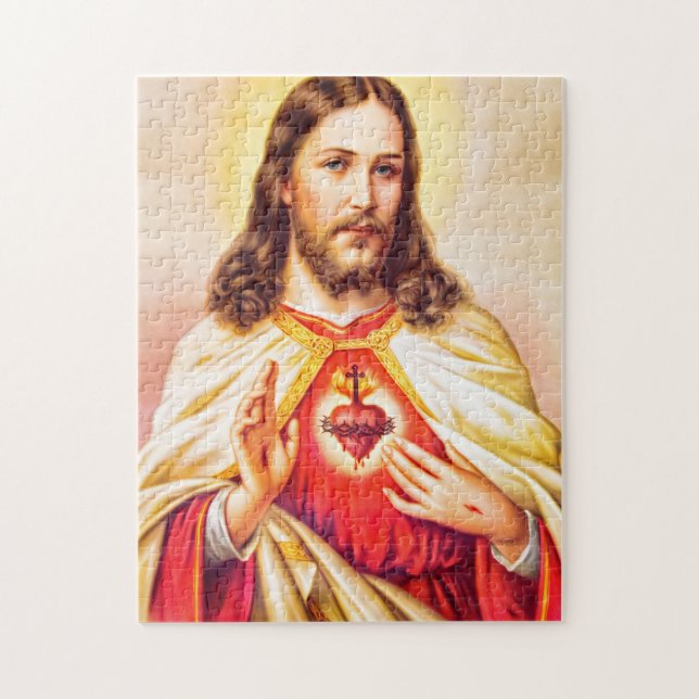 Puzzle Jésus Christ, Notre Sauveur (Vertical)