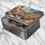 Puzzle Jésus Christ Sermon sur le Mont, Religion Vintage<br><div class="desc">Illustration vintage conception de la bible religieuse avec le Sermon sur le Mont. Jésus Christ parle à un groupe sur les gens (ses disciples) sur la montagne. Le Sermon sur le Mont est une collection de paroles et d'enseignements de Jésus-Christ qui met l'accent sur les enseignements moraux trouvés dans l'Évangile...</div>