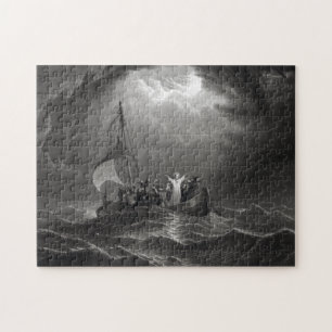 Puzzle Jésus-Christ stille la tempête