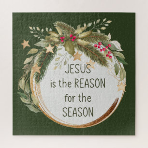 Puzzle Jésus est la raison de la citation de Noël de la s