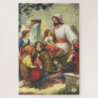 Puzzle Jésus et les enfants