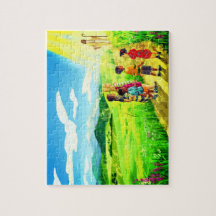 Jésus Et Petits Enfants Puzz ; e