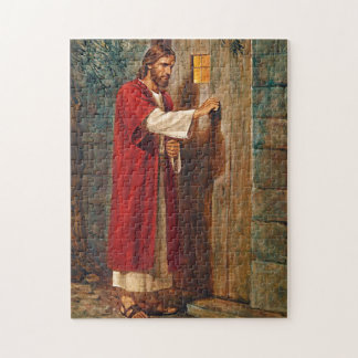 Puzzle Jésus frappe sur la porte