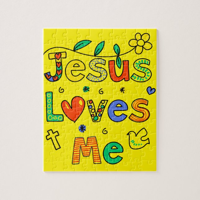 Puzzle Jésus m'aime (Vertical)