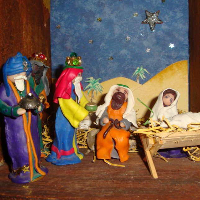 Puzzle Jesus Mary three kings christmas nativity (Créateur téléchargé)
