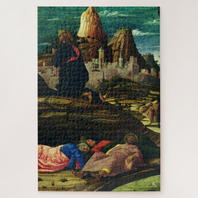 Puzzle Jésus prie dans le jardin de Gethsémani (Vertical)