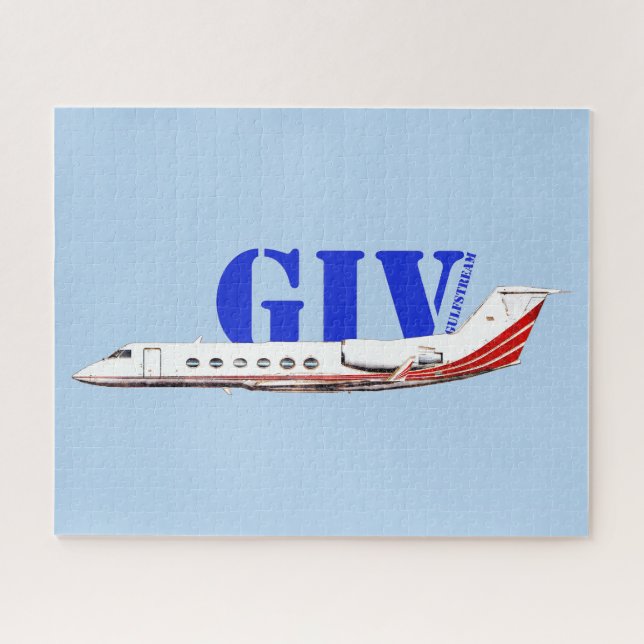 Puzzle Jet privé Gulfstream IV de luxe (Horizontal)
