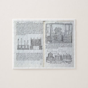 Puzzle Jetant des fondements, de "Della Architettura",