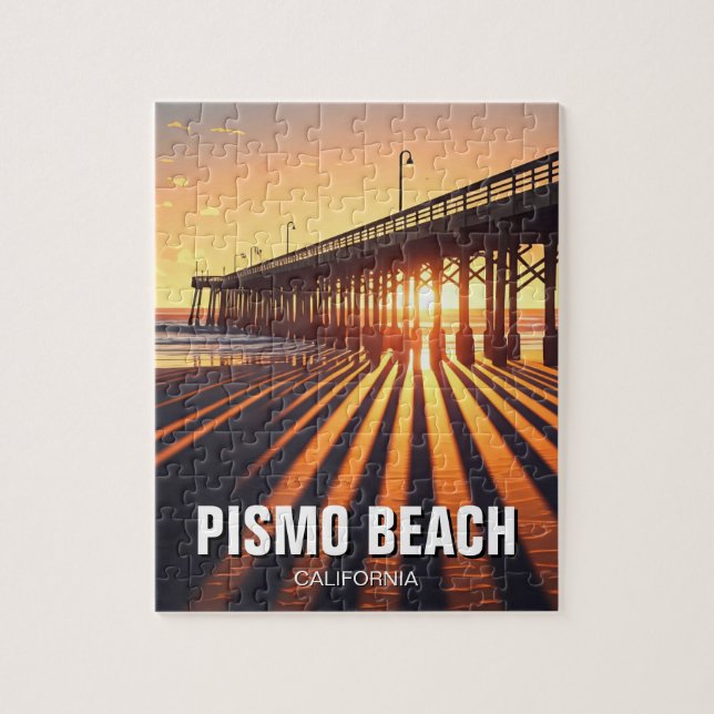 Puzzle Jetée de Pismo Beach Californie (Vertical)
