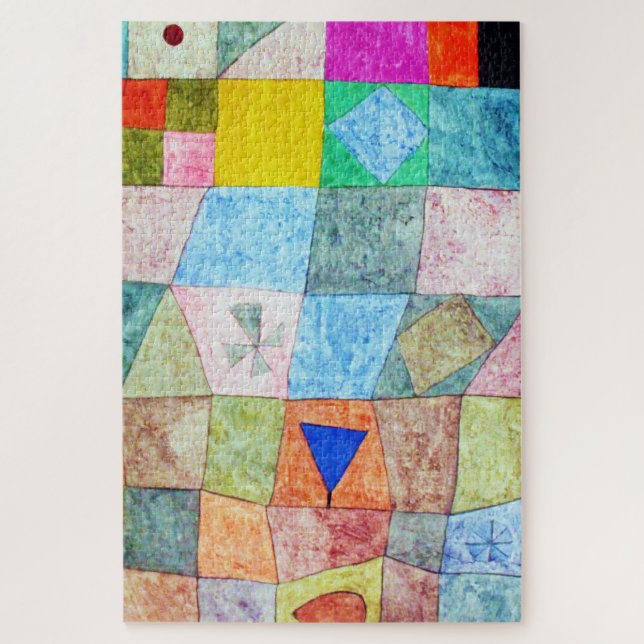 Puzzle Jeu convivial, Paul Klee (Vertical)