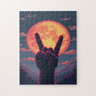 Puzzle Jeu d'activité de mosaïque à image cachée patrioti