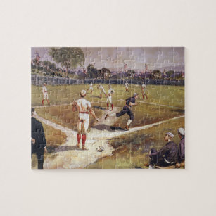 Puzzle Jeu de baseball sportif vintage par Henry Sandham