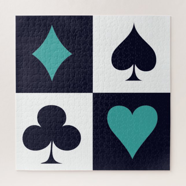 Puzzle Jeu de cartes (Vertical)