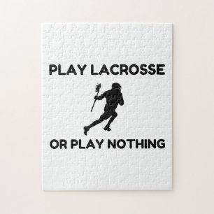 PUZZLE JEU DE LACROSSE OU NOTHING