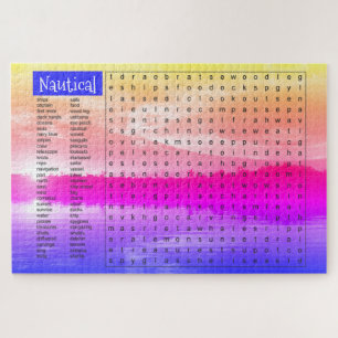 Puzzle Jeu de mots sur l'activité nautique