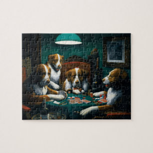 Puzzle Jeu de Poker pour chiens