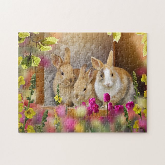 Puzzle Jeu Puzzle-Bunnies (Horizontal)