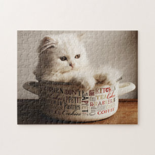 Puzzle Jeu Puzzle-Chaton
