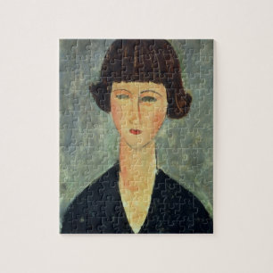 Puzzle Jeune Brunette, 1917 (huile sur la toile)