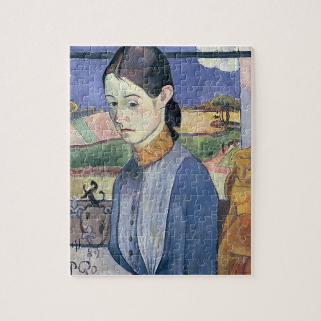 Puzzle Jeune femme bretonne, 1889 (huile sur la toile) (Vertical)