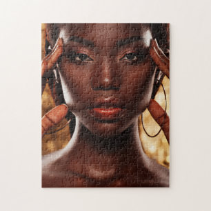 Puzzle Jeune fille africaine